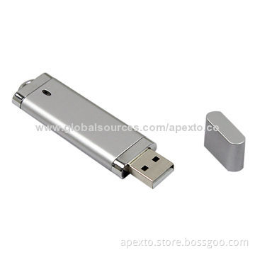 USB Flash Drive, Customized Packaging Types/Logos Accepted, 256MB to 32GB